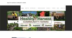 Desktop Screenshot of healthyharvestfarms.org